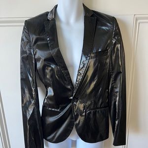 A by Topman (out of production) men’s slim fit glossy blazer (Sz. XS)